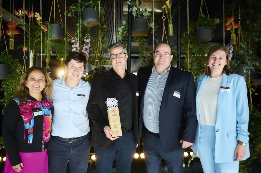 Photo of Barry Callebaut at the Lean Diamond Awards ceremony 2022.