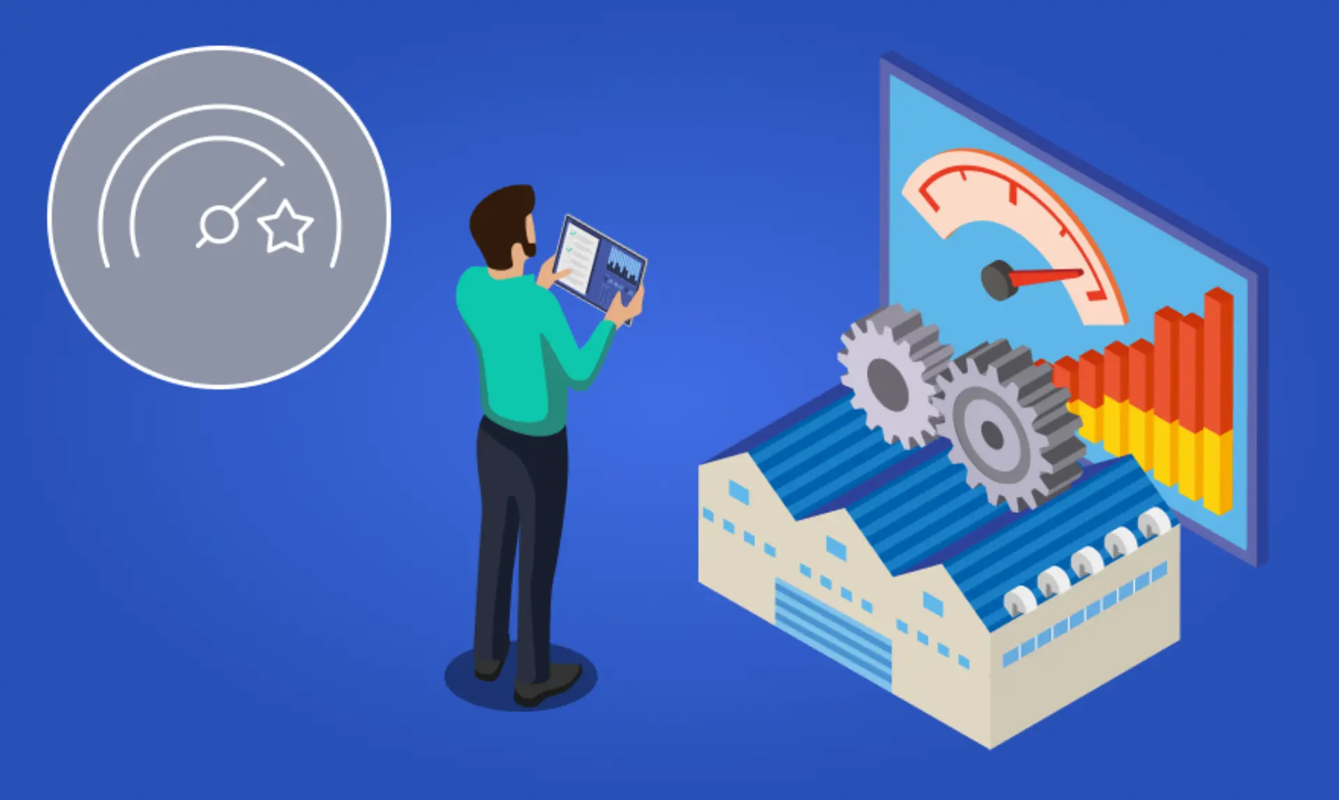Visual guide on utilizing computing strategies to boost business performance and operational efficiency.
