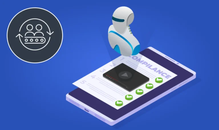 Visual guide illustrating steps to use the new compliance app effectively for users.