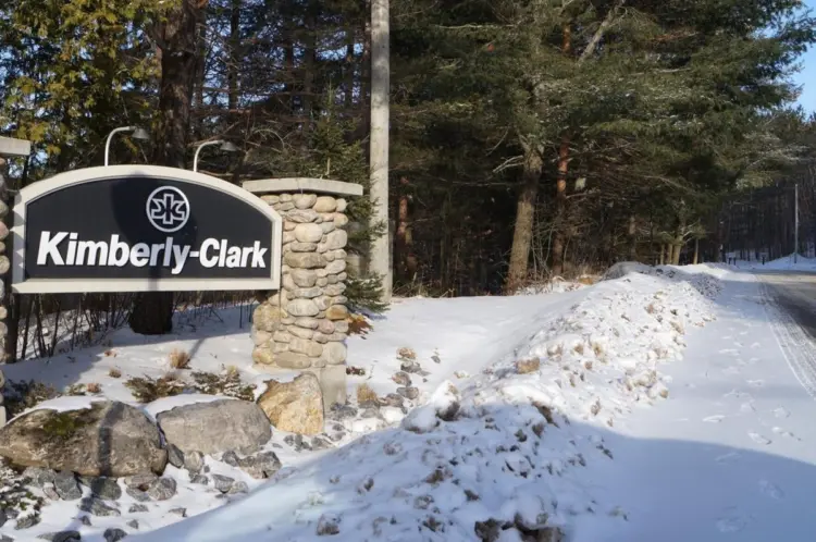 Photo of Kimberly-Clark sign