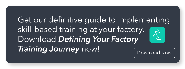 Banner of Defining Your Factory Training Journey