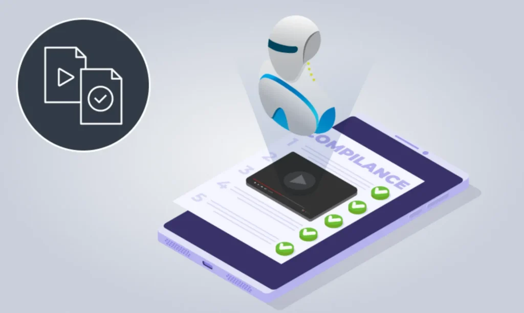 Visual guide illustrating steps to use the new compliance app effectively for users.
