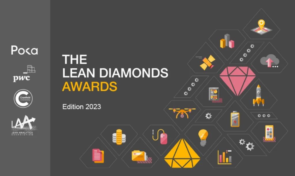Banner promoting The Lean Diamonds Awards 2023