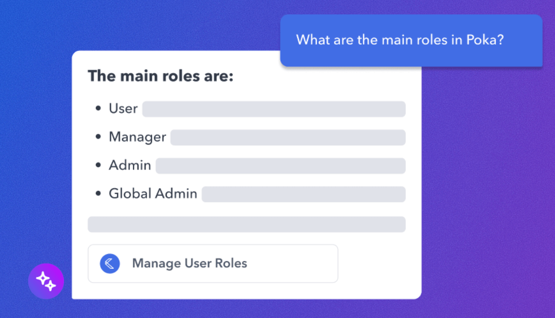 Screenshot of Poka Knowledge Agent