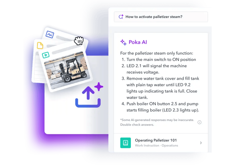 Screenshot of Poka AI