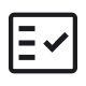 uncertified work icon